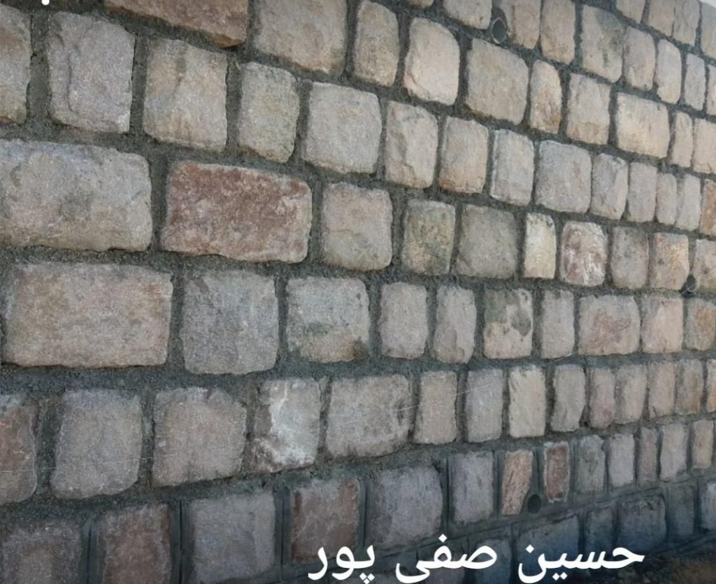 سنگ کاری مالون لاشه مزایک سنگ فرش سنگ تراشی بنای